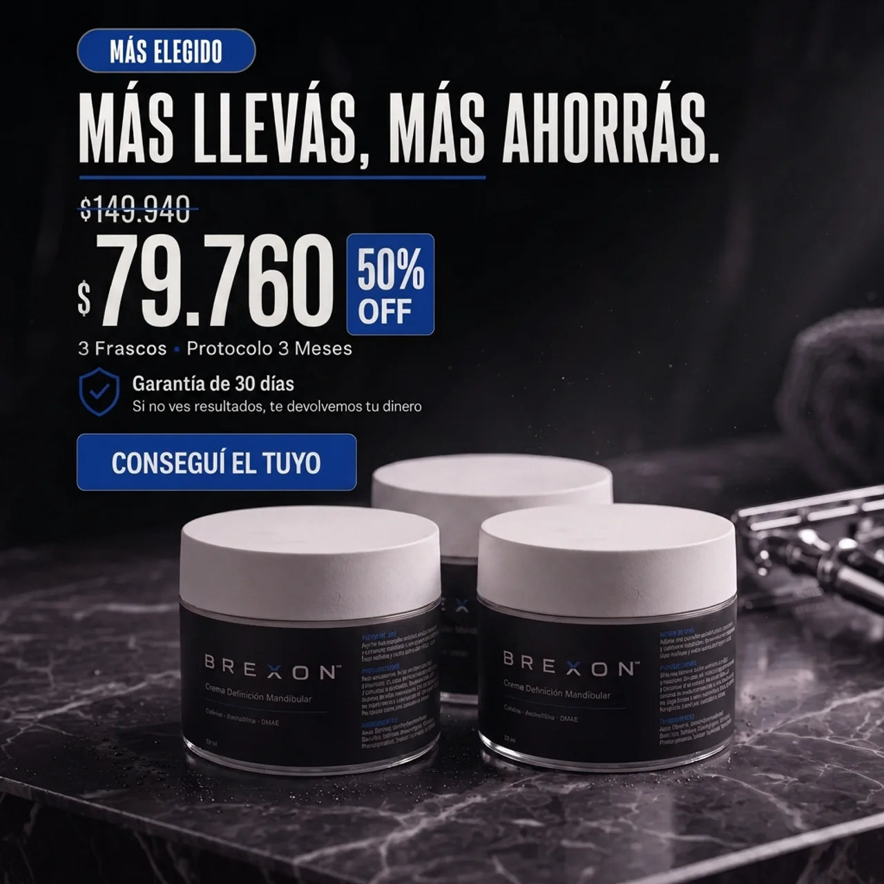 Brexon™ — Crema Definición Mandibular