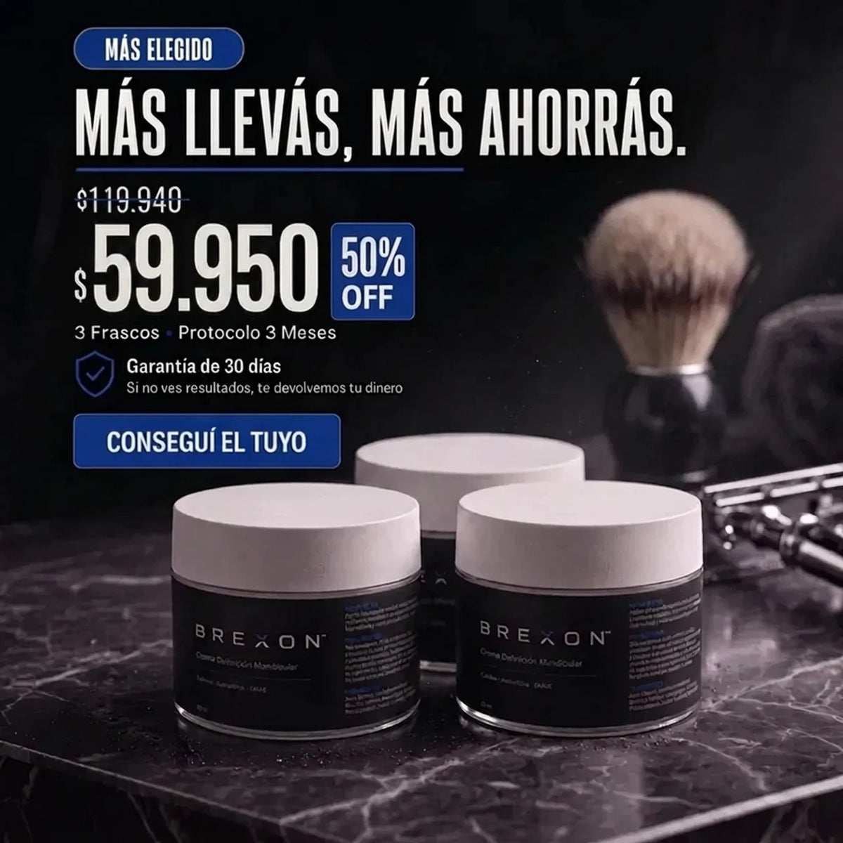 Brexon™ — Crema Definición Mandibular